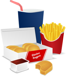 Fast Food clip art - vector clip art online, royalty free & public ...