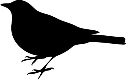 Profile Of A Bird clip art Free vector in Open office drawing svg ...