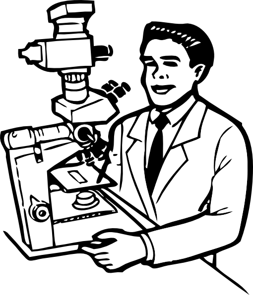free clipart scientist cartoon - photo #46