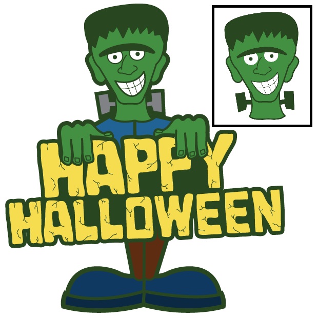 Halloween Clip Art – Frankenstein