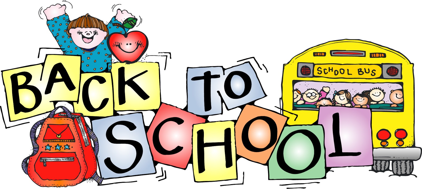 Free clip art back to school