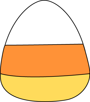 Piece of Candy Corn Clip Art - Free Clipart Images