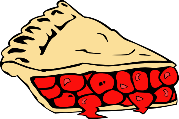 Cherry Pie Clip Art - vector clip art online, royalty ...