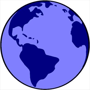 Free blue-earth-simple Clipart