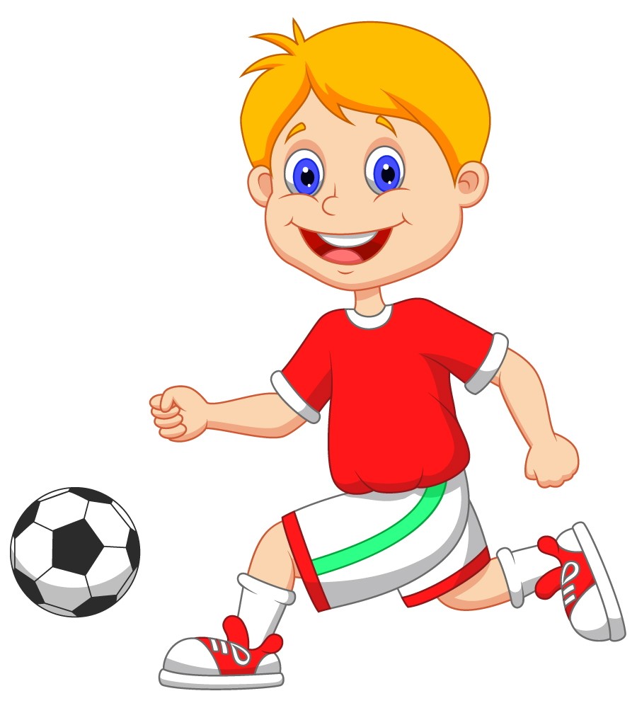 Cartoon Soccer Players