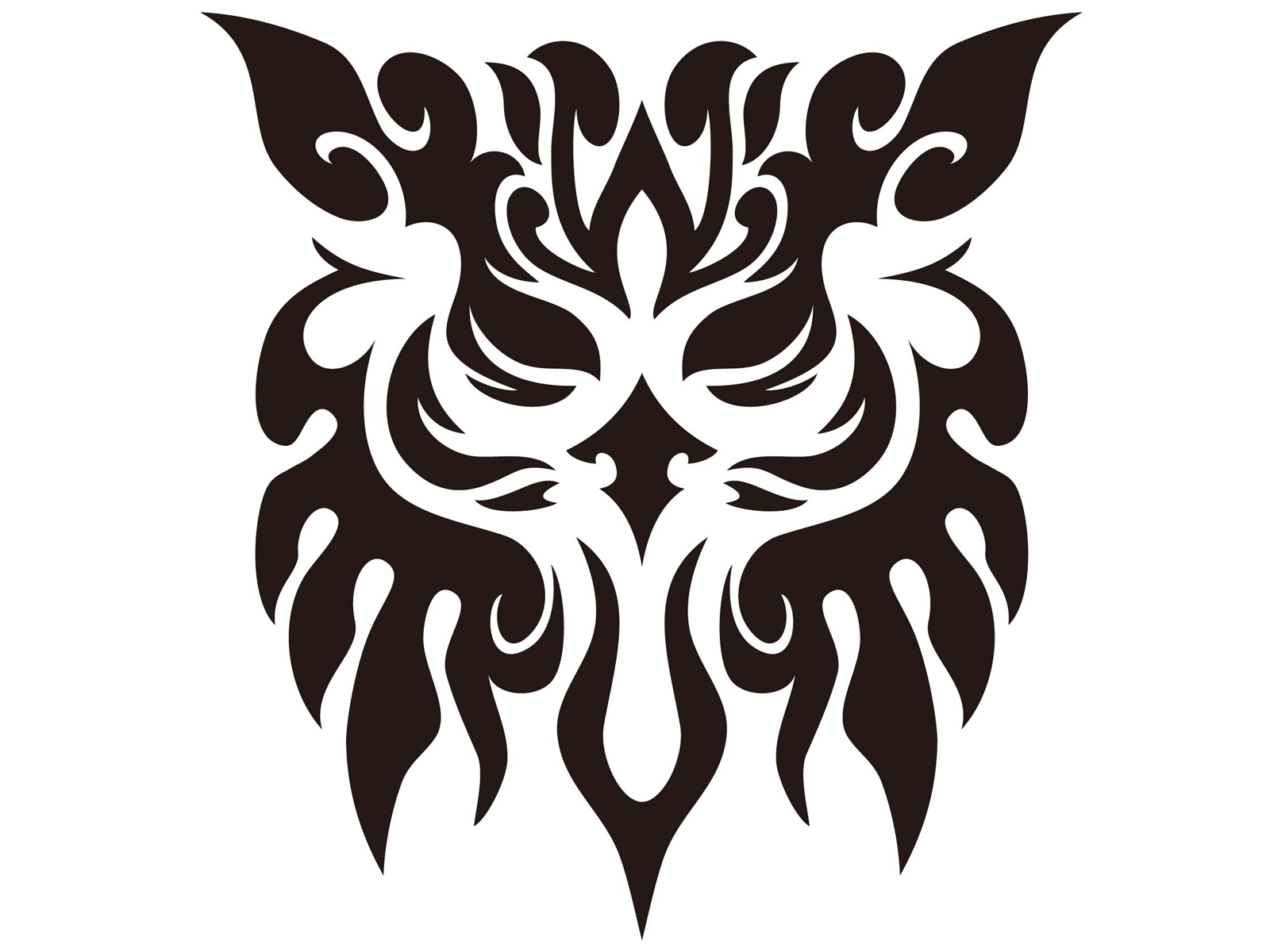 Tribal Owl Tattoo Designs - ClipArt Best