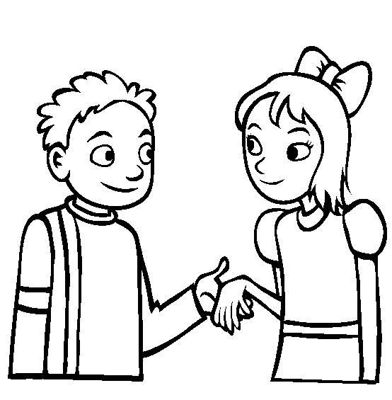 Drawings Of People Holding Hands