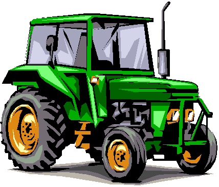 John Deere Tractor Clip Art