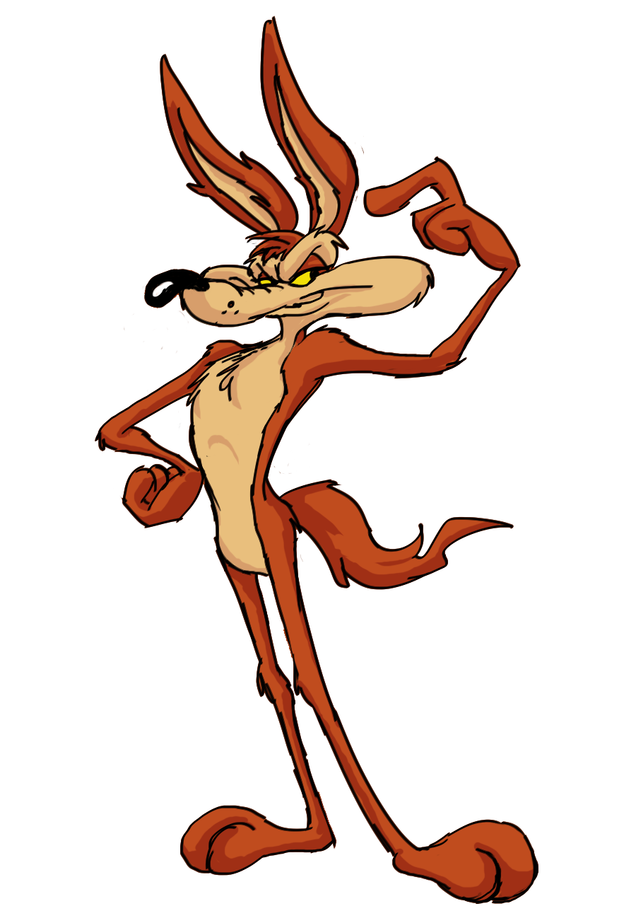 Coyote Clip Art Roadrunner - Free Clipart Images