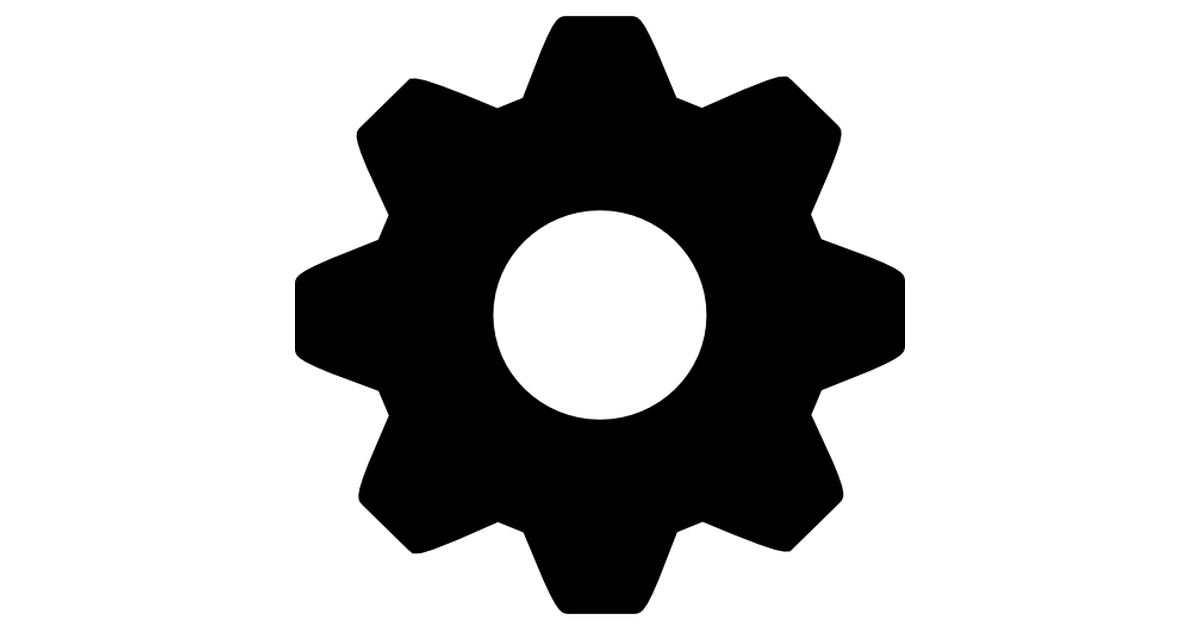 Settings cog - Free Tools and utensils icons