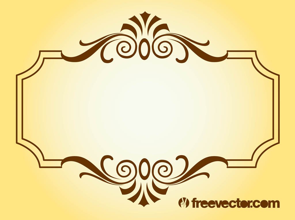 Art Nouveau Frame Vector Art & Graphics | freevector.com