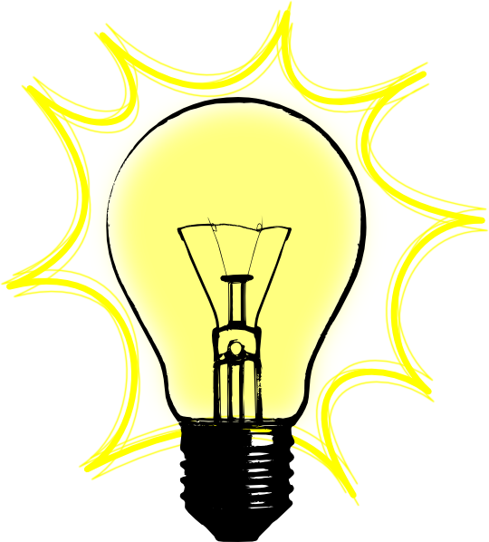 Lightbulb light bulb clip art 3 image - Clipartix