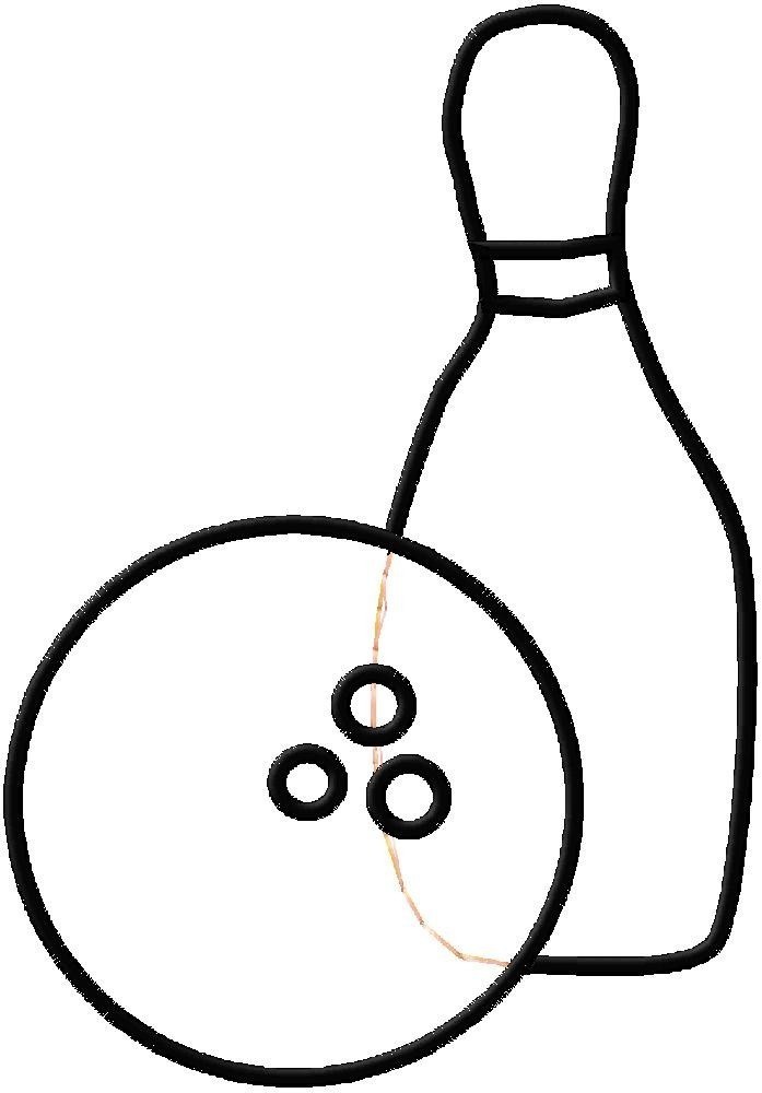 Bowling Pin Outline | Free Download Clip Art | Free Clip Art | on ...