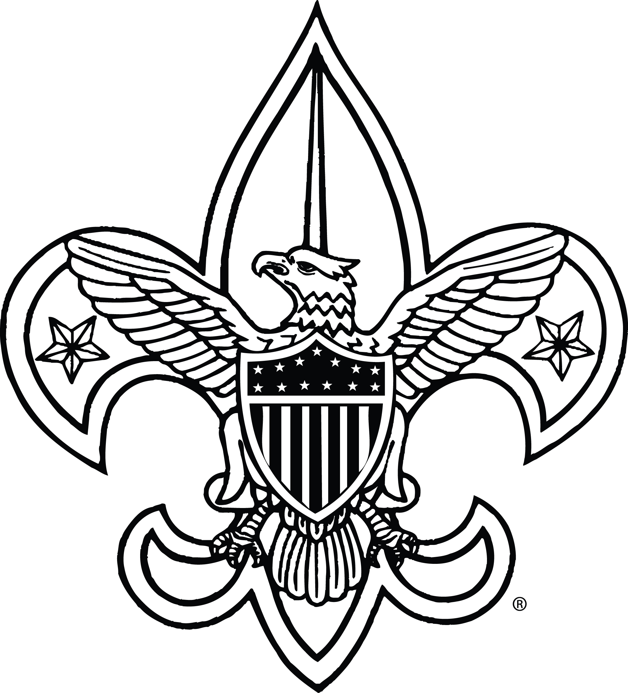 Boy scout logo clip art