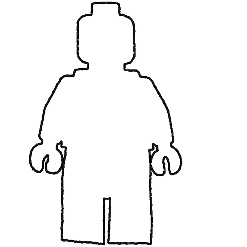 Person Outline Printable