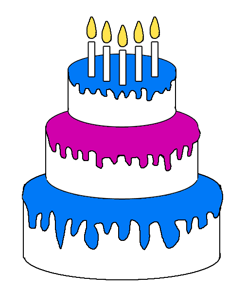 Happy Birthday Cake Clip Art