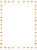Christian Cross Page Border Images & Pictures - Becuo