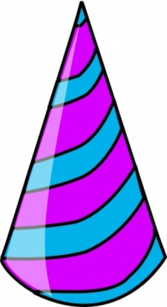 Party Hat Vector | Free Download Clip Art | Free Clip Art | on ...
