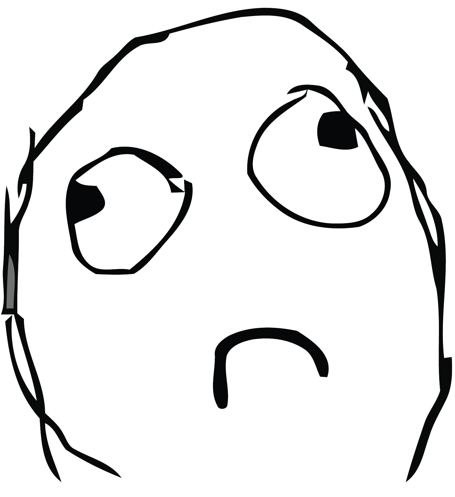 Rage Face Troll Face transparent PNG - StickPNG