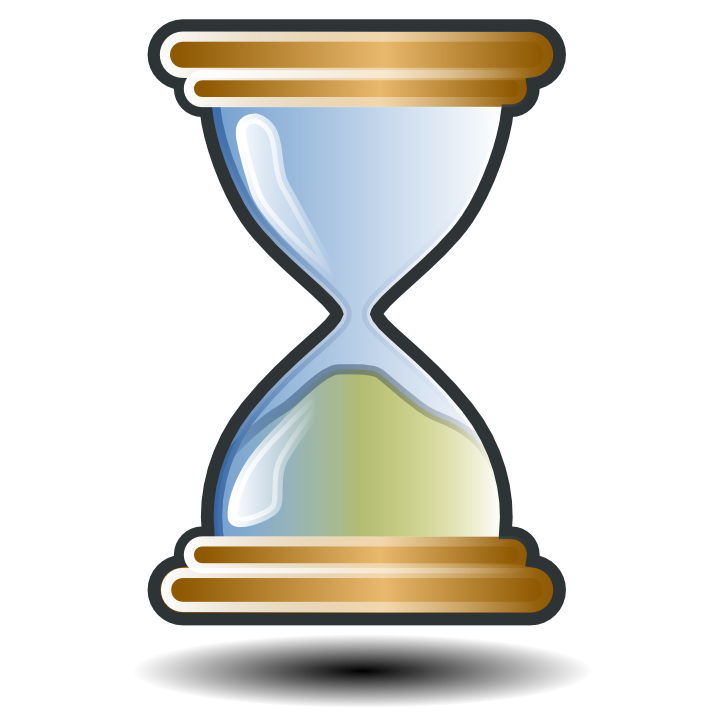Animated hourglass clipart 2 image #34788