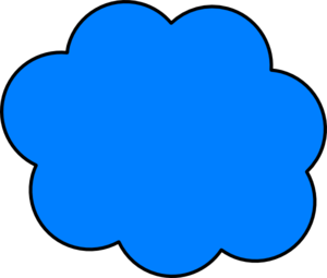 Blue Cloud Clipart