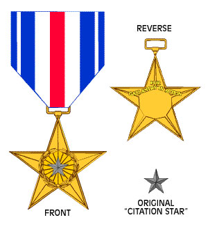 Silver Star Medal Clipart