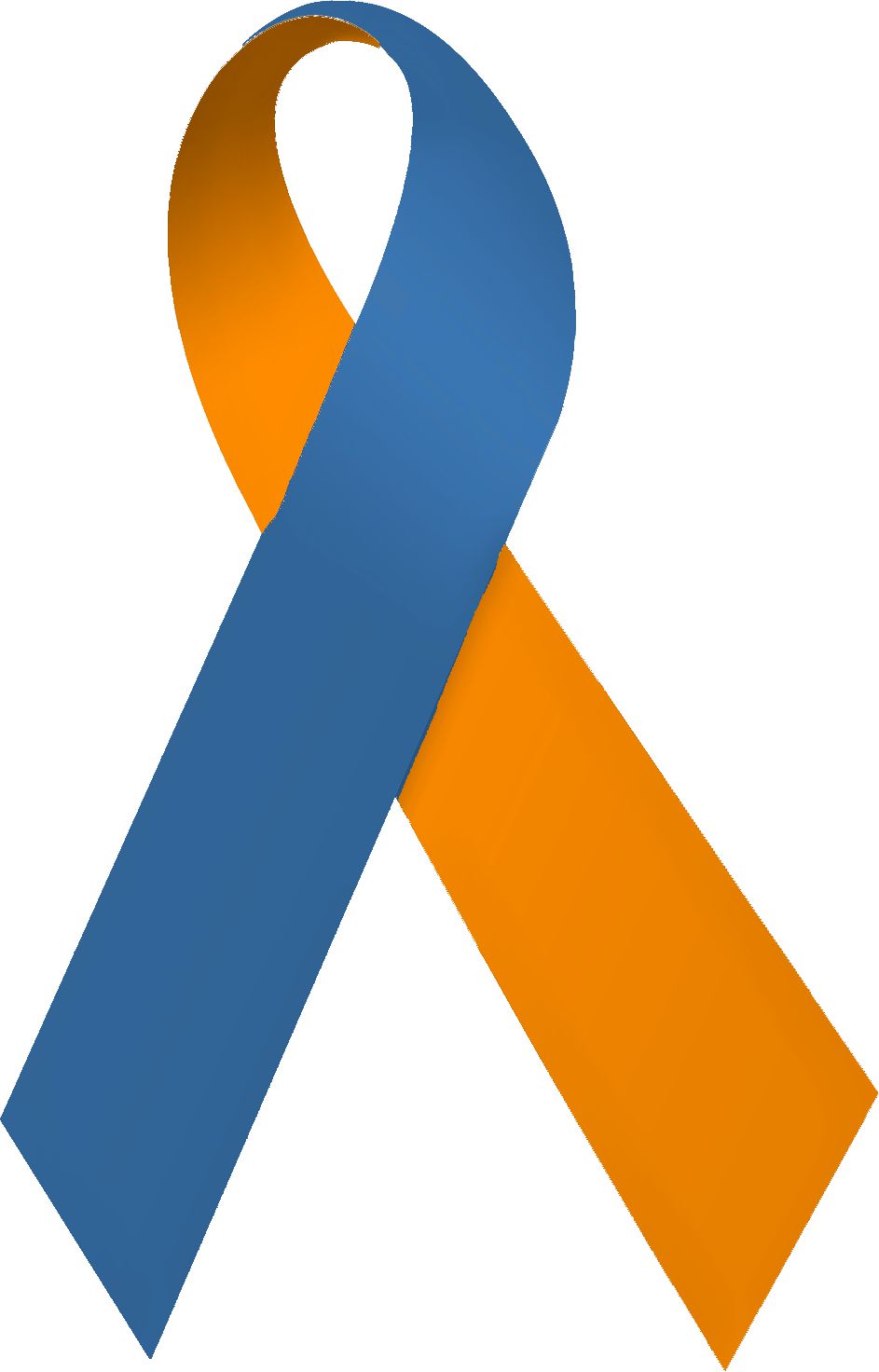 File:Orange and Navy Blue Ribbon.jpg - Wikipedia