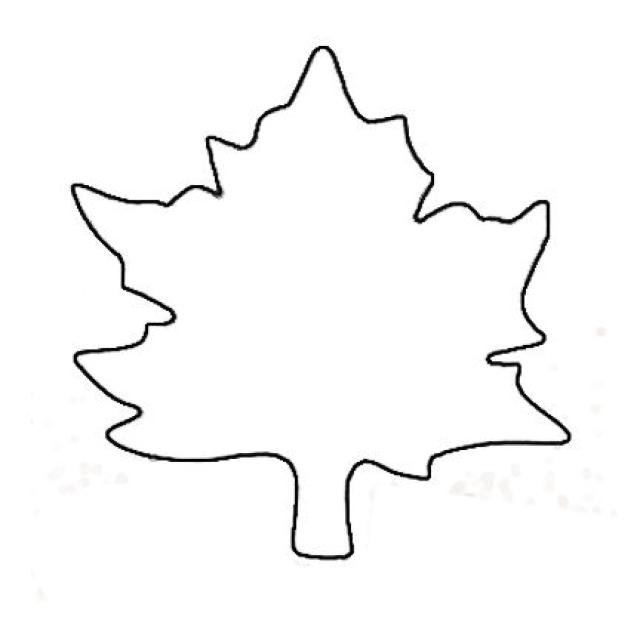 Best Photos of Free Printable Leaf Patterns Designs - Maple Leaf ...