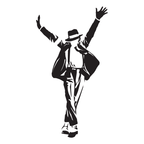 Michael Jackson Silhouette Clipart - Free to use Clip Art Resource