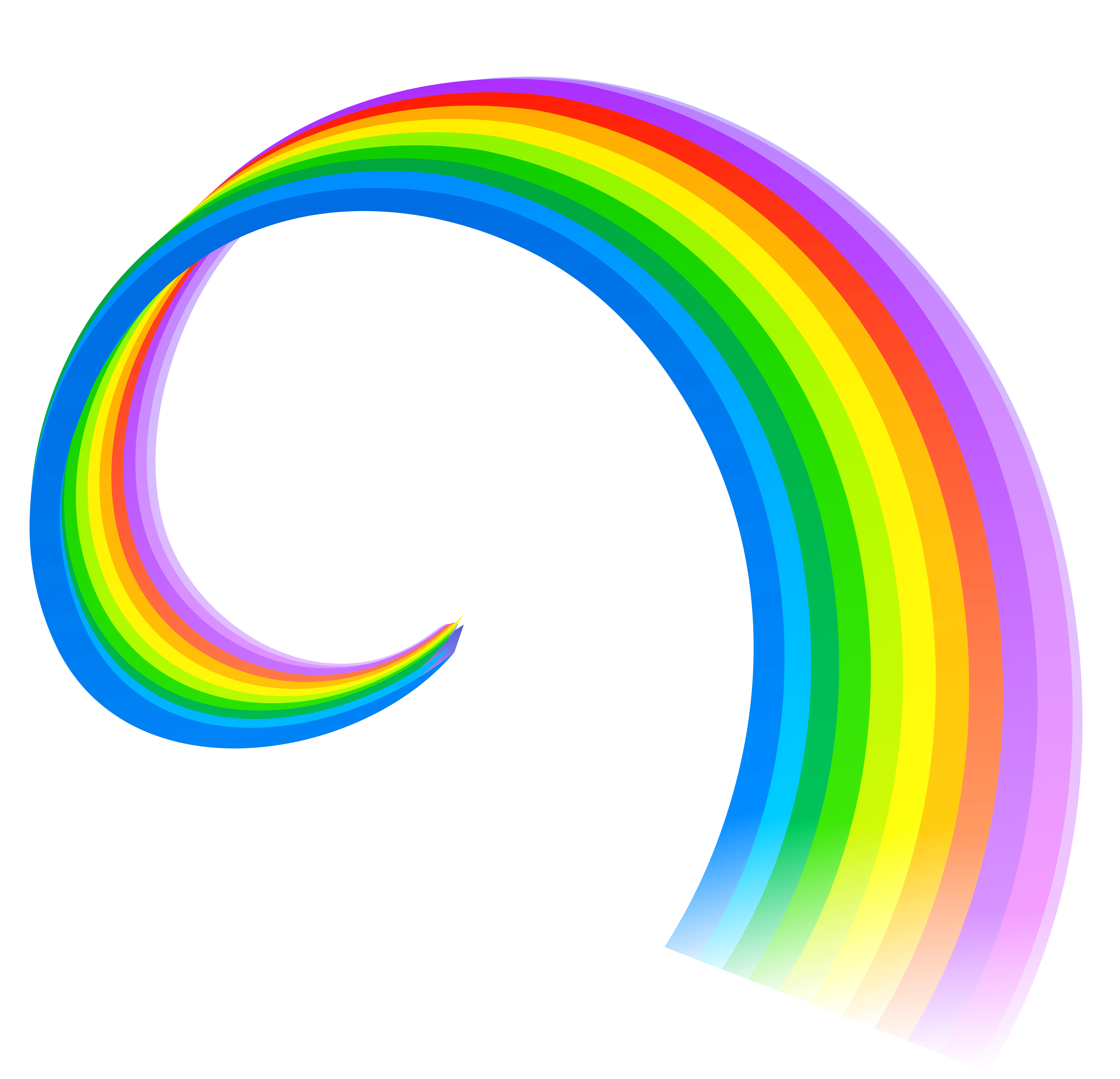 Rainbow Line PNG Clipart