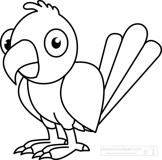 free clip art black and white birds - photo #49