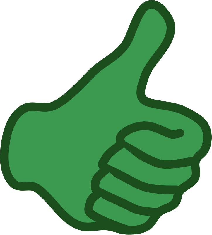 Clipart - Thumb Up ...