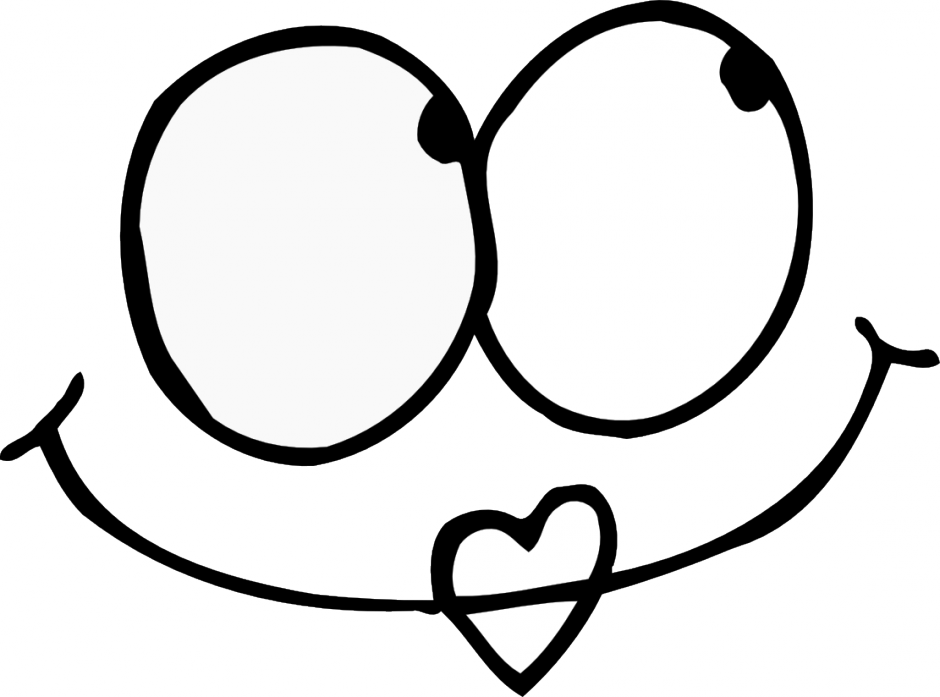 455 views Two eyes clipart black and white png