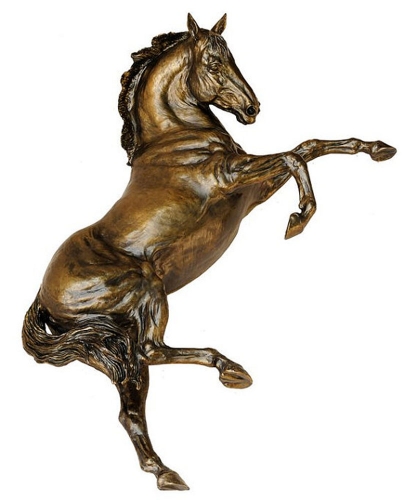 Horse Wall Sculptures by Equine Artist Beverly Zimmer at TOHTC.com