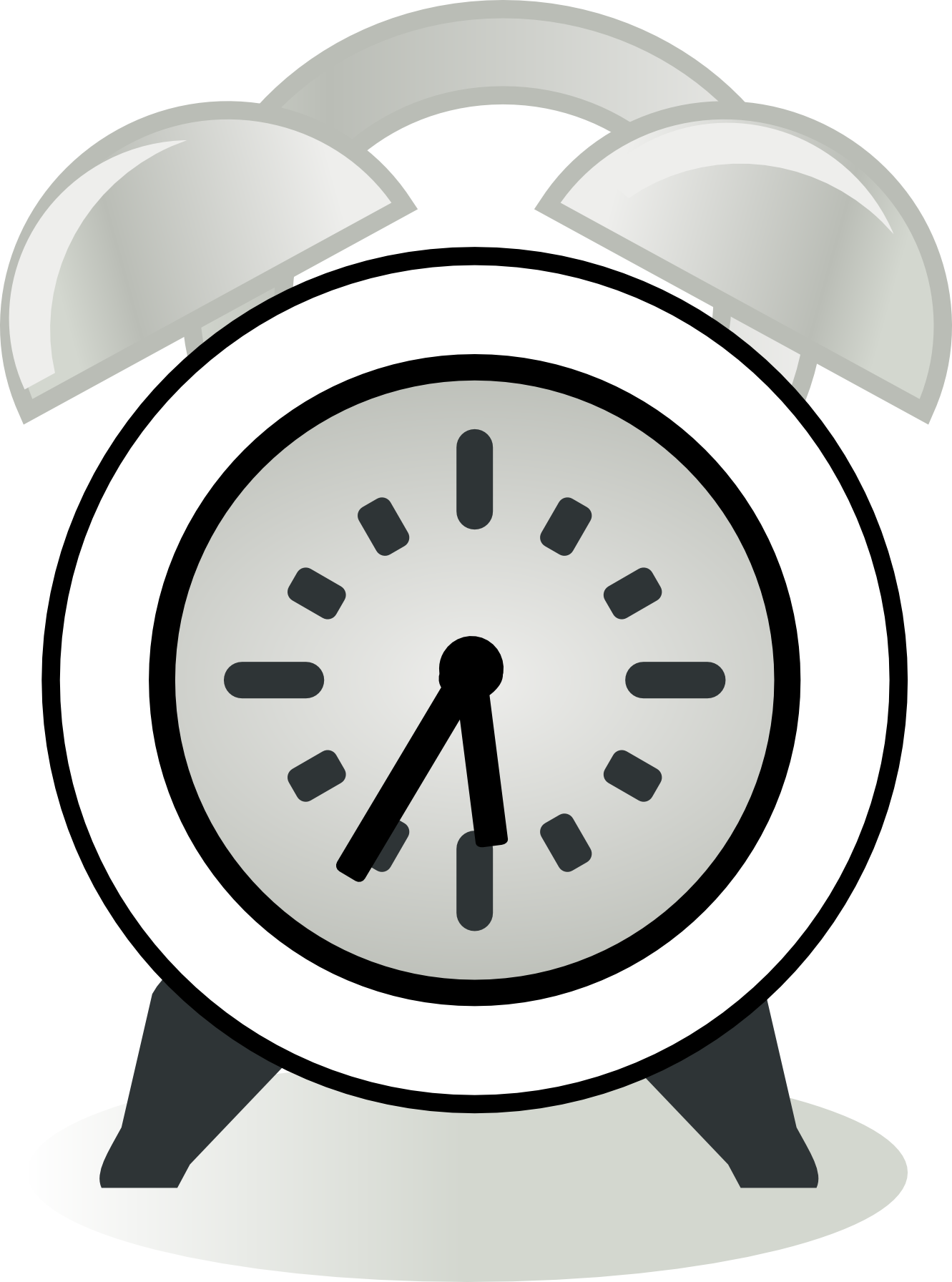 clipart clock black and white - photo #49