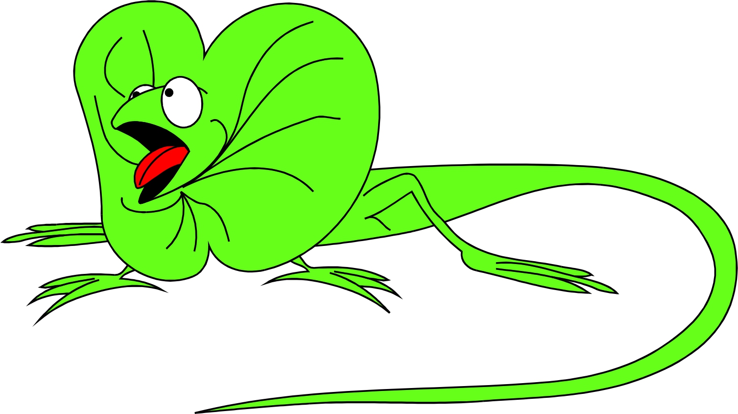 animated iguana clipart - photo #25