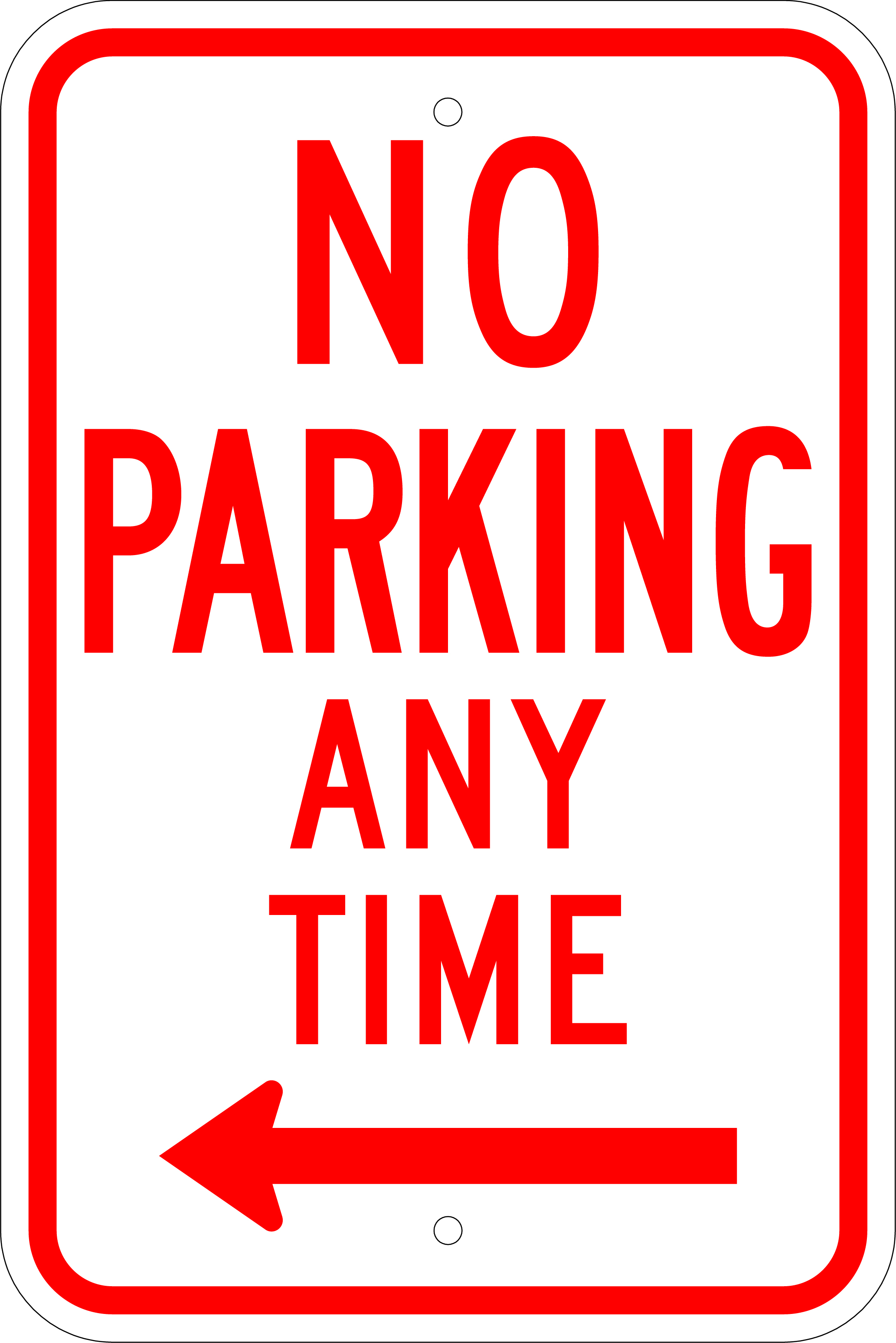 Printable No Parking Signs - ClipArt Best