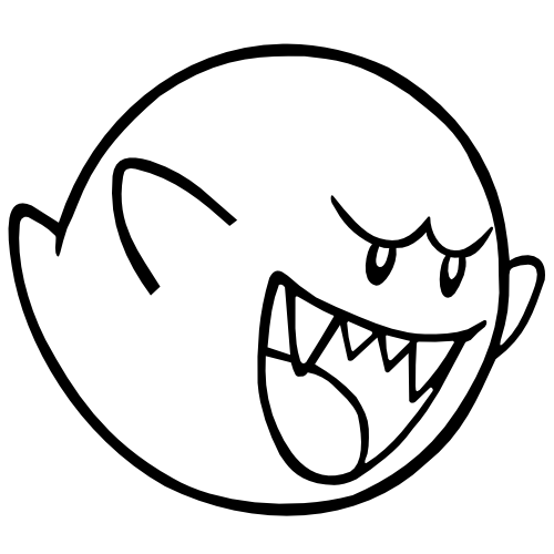 Boo (Mario) | stickerish.