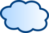 Cloud Icon Internet clip art - vector clip art online, royalty ...