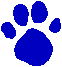 Blues clues paw print template