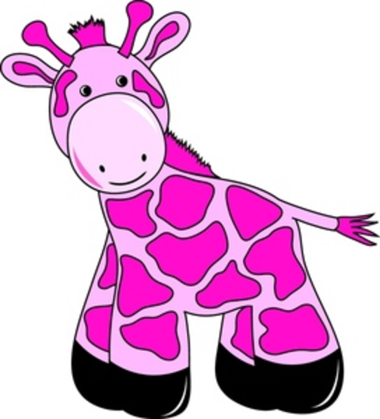 Cartoon Giraffe Clip Art Vector Online Royalty Free
