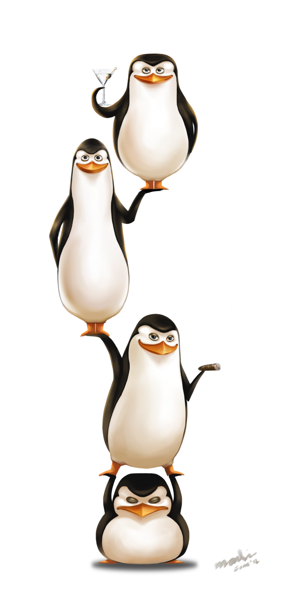 DeviantArt: More Like Penguin from madagascar by Astron-Freen