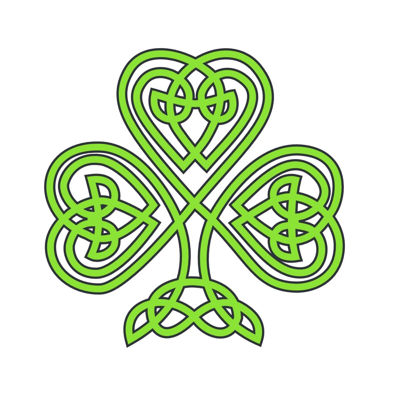 60 So Good Celtic Knot Shamrock Tattoos | Golfian.com