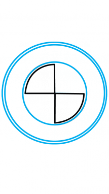 How to Draw BMW, World Brands, Easy Step-by-Step Drawing Tutorial