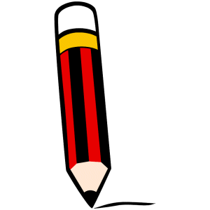 Animated Pencil Clipart