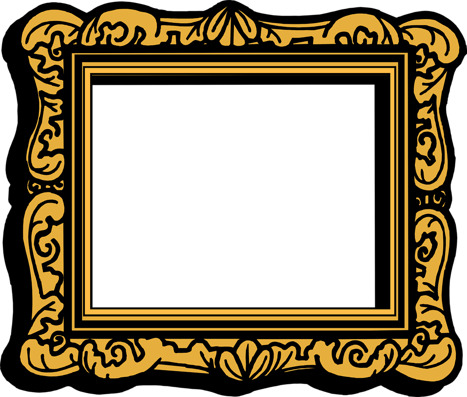 Empty Picture Frame Clipart