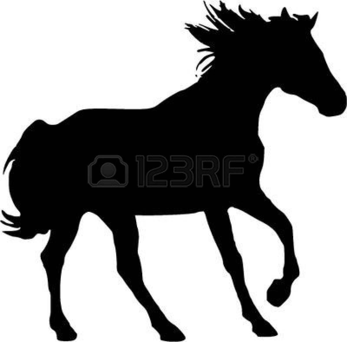 Quarter horse clip art