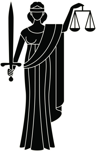 Lady Justice Clip Art, Vector Images & Illustrations