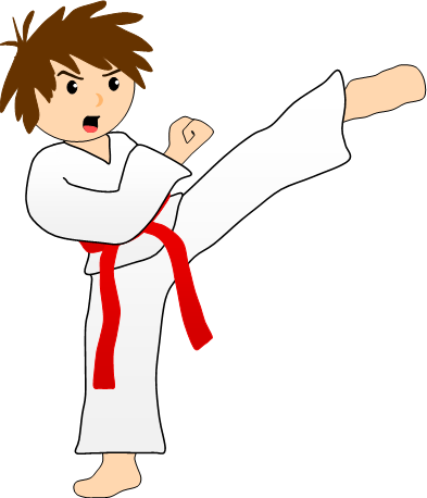 Taekwondo clip art free
