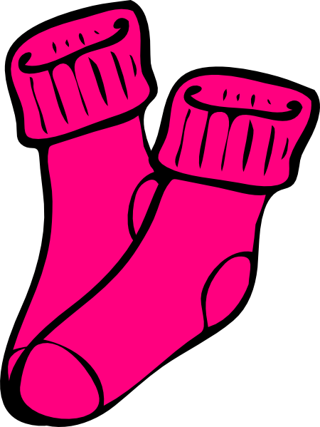 Socks And Feet Clipart